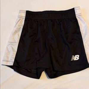 New Balance Athletic Shorts in Black and White